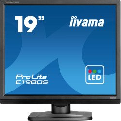 iiyama ProLite E1980S-B1 écran PC 48,3 cm (19") 1280 x 1024 pixels VGA LED Noir iiyama ProLite E1980S-B1 écran PC 48,3 cm (19") 1280 x 1024 pixels VGA LED Noir