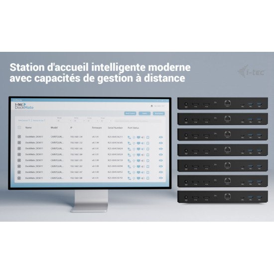 i-tec Thunderbolt 4 Intelligent Dual Display Docking Station + Power Delivery 90W