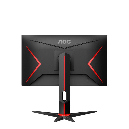 AOC G2 Q24G2A/BK écran PC 60,5 cm (23.8") 2560 x 1440 pixels Noir, Rouge