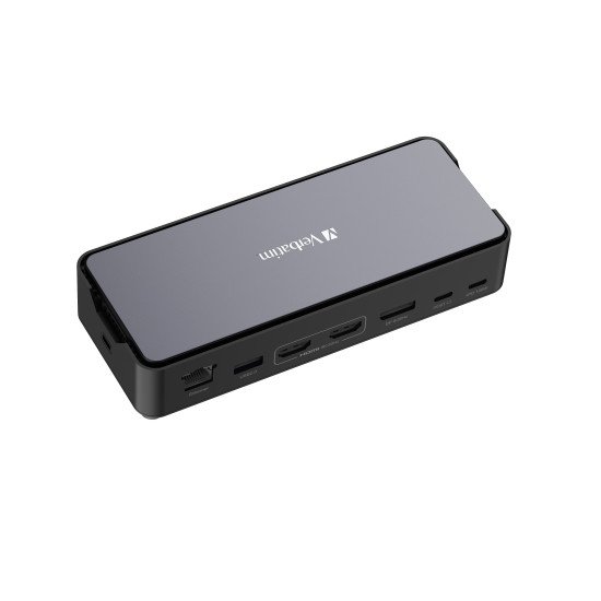 Verbatim CDS-15SSD Avec fil USB 3.2 Gen 1 (3.1 Gen 1) Type-C Noir, Gris