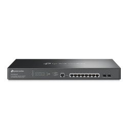 TP-Link Omada SG3210XHP-M2 commutateur réseau Géré L2+ 2.5G Ethernet (100/1000/2500) Connexion Ethernet POE 1U Noir TP-Link Omada SG3210XHP-M2 commutateur réseau Géré L2+ 2.5G Ethernet (100/1000/2500) Connexion Ethernet POE 1U Noir