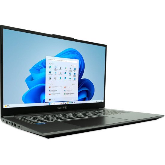 TERRA Notebooks Intel® Core™ i5 i5-1334U 43,9 cm (17.3") Full HD 16 Go DDR5-SDRAM 1 To Windows 11 Pro Gris