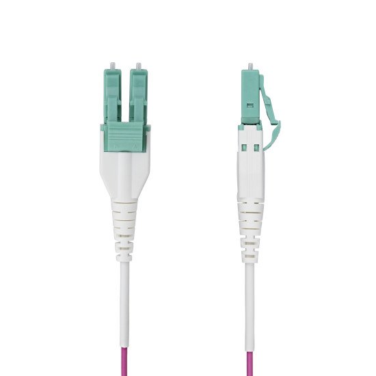 StarTech.com Câble Fibre Optique Multimode OM4 LC vers LC (UPC) de 5m, Erika Violet, 50/125 µm, 40G/100G, LOMMF/VCSEL, Cordon de Raccordement Fibre Optique Uniboot, Certifié OFNR Riser StarTech.com Câble Fibre Optique Multimode OM4 LC vers LC (UPC) de 5m, Erika Violet, 50/125 µm, 40G/100G, LOMMF/VCSEL, Cordon de Raccordement Fibre Optique Uniboot, Certifié OFNR Riser