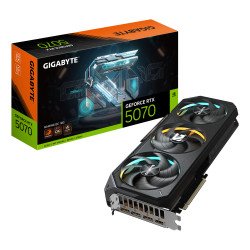 GIGABYTE GeForce RTX 5070 GAMING OC 12G Carte Graphique - 12 Go GDDR7, 192 bits, PCI-E 5.0, 2625 MHz Core Clock, 3 x DP 2.1a, 1 x HDMI 2.1b, NVIDIA DLSS 4, GV-N5070GAMING OC-12GD GIGABYTE GeForce RTX 5070 GAMING OC 12G Carte Graphique - 12 Go GDDR7, 192 bits, PCI-E 5.0, 2625 MHz Core Clock, 3 x DP 2.1a, 1 x HDMI 2.1b, NVIDIA DLSS 4, GV-N5070GAMING OC-12GD