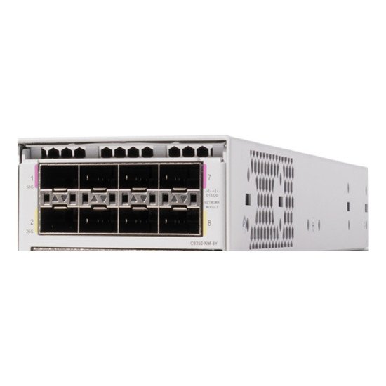 Cisco C9350-NM-8Y= module de commutation réseau 10 Gigabit Ethernet, Gigabit Ethernet, 25 Gigabit Ethernet