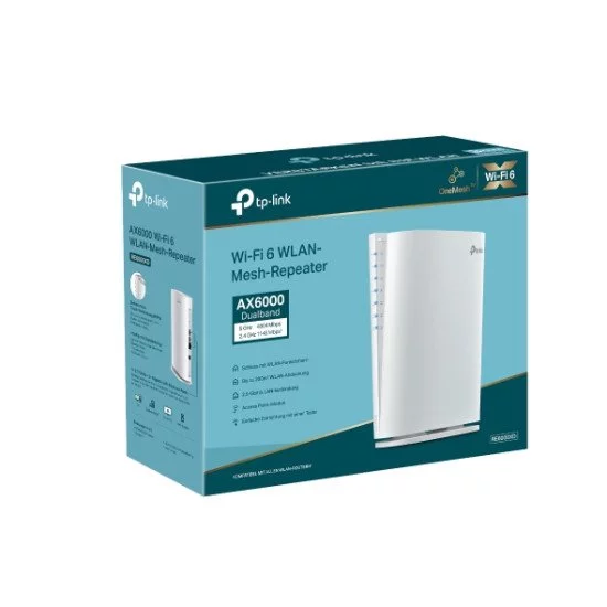 TP-Link AX6000 Mesh Wi-Fi 6 Blanc TP-Link AX6000 Mesh Wi-Fi 6 Blanc