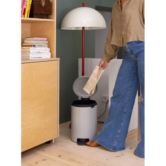 Brabantia NewIcon 20 L Rond Acier Gris