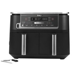 Ninja AF451EU friteuse Unique 9,5 L 2470 W Friteuse d'air chaud Noir Ninja AF451EU friteuse Unique 9,5 L 2470 W Friteuse d'air chaud Noir