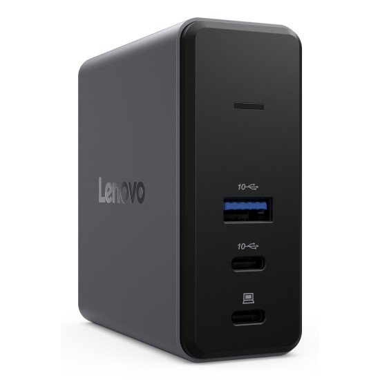 Lenovo G0AE0065EU station d'accueil Avec fil USB 3.2 Gen 1 (3.1 Gen 1) Type-C Noir, Gris