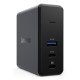 Lenovo G0AE0065EU station d'accueil Avec fil USB 3.2 Gen 1 (3.1 Gen 1) Type-C Noir, Gris