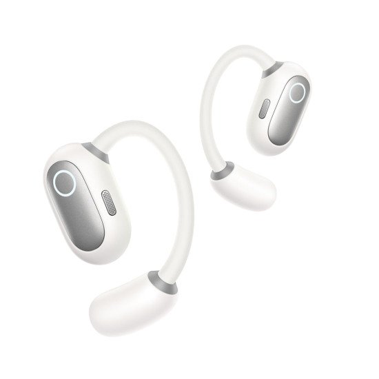 Baseus Eli Sport 1 Casque True Wireless Stereo (TWS) Crochets auriculaires, Open-ear Appels/Musique USB Type-C Bluetooth Blanc