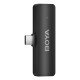 BOYA Système de microphone sans fil BY-V4 Ultracompact 2.4GHz