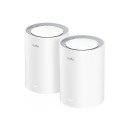 Cudy M3000 2-PACK système Wi-Fi maillé Bi-bande (2,4 GHz / 5 GHz) Wi-Fi 6 (802.11ax) Gris, Blanc 1 Interne Cudy M3000 2-PACK système Wi-Fi maillé Bi-bande (2,4 GHz / 5 GHz) Wi-Fi 6 (802.11ax) Gris, Blanc 1 Interne