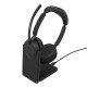 Jabra Evolve3 65 Casque Sans fil Arceau Bureau/Centre d'appels USB Type-A Bluetooth Noir