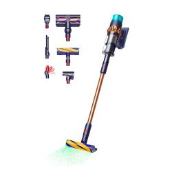 Dyson Gen5detect Batterie Sec HEPA Sans sac Bleu, Cuivre