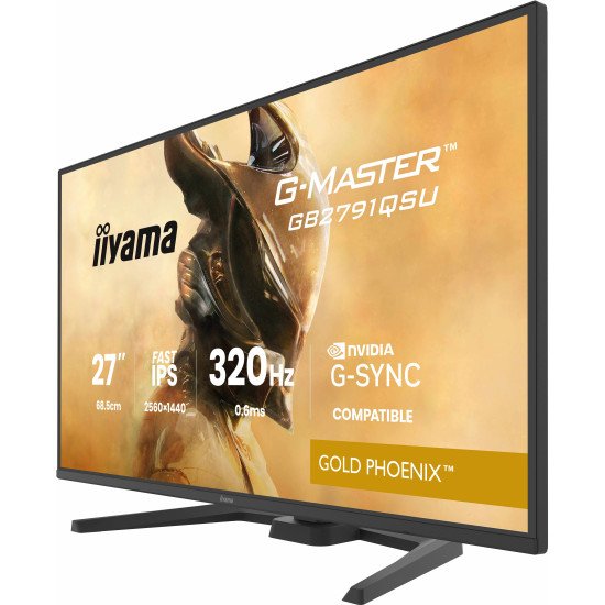 iiyama G-MASTER GB2791QSU-B1 écran PC 68,6 cm (27") 2560 x 1440 pixels Wide Quad HD Noir
