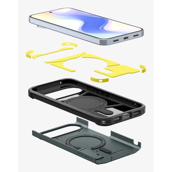 Spigen ACS09730 coque de protection pour téléphones portables 17,3 cm (6.8") Housse Vert foncé Spigen ACS09730 coque de protection pour téléphones portables 17,3 cm (6.8") Housse Vert foncé