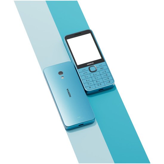 HMD 235 4G (2024) 7,11 cm (2.8") 98,2 g Bleu Téléphone numérique