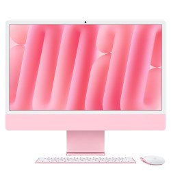 Apple iMac Apple M M4 59,7 cm (23.5") 4480 x 2520 pixels PC All-in-One 16 Go 512 Go SSD macOS Sequoia Wi-Fi 6E (802.11ax) Rose Apple iMac Apple M M4 59,7 cm (23.5") 4480 x 2520 pixels PC All-in-One 16 Go 512 Go SSD macOS Sequoia Wi-Fi 6E (802.11ax) Rose