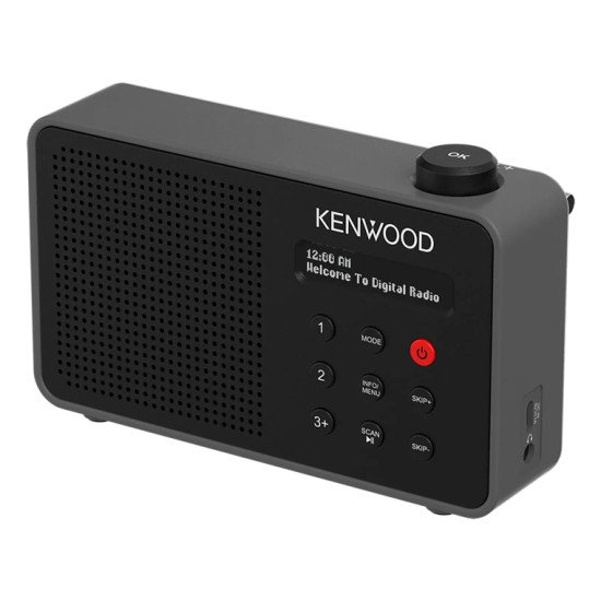 Kenwood CR-M25DAB-B Radio portable Numérique Noir