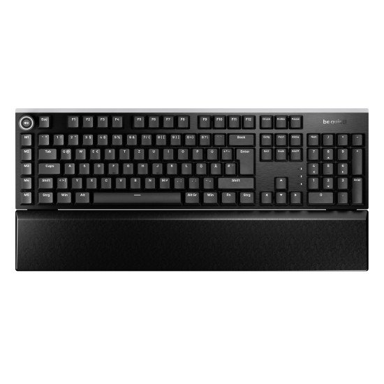 be quiet! Light Mount Silent Linear DE ISO clavier Gaming USB QWERTZ Allemand Noir