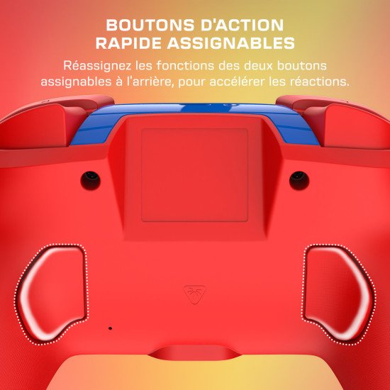 Turtle Beach Rematch Wireless Multicolore Manette de jeu Nintendo Switch, Nintendo Switch 2, Nintendo Switch Lite, Nintendo Switch OLED