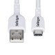 StarTech.com Câble de Charge USB-A vers USB-C de 3m, Charge et Synchronisation, 3A, USB 2.0, Gaine TPE - Cordon de Charge USB Blanc StarTech.com Câble de Charge USB-A vers USB-C de 3m, Charge et Synchronisation, 3A, USB 2.0, Gaine TPE - Cordon de Charge USB Blanc