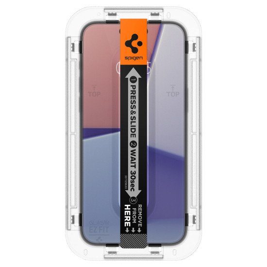 Spigen AGL06903 écran et protection arrière de téléphones portables Protection d'écran transparent Apple 2 pièce(s)