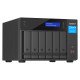 QNAP TVS-h674 NAS Tower Intel® Core™ i3 i3-12100 16 Go DDR4 0 To QuTS hero Noir