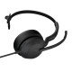 Jabra Evolve2 50 Casque Avec fil Arceau Bureau/Centre d'appels USB Type-C / USB Type-A Bluetooth Noir