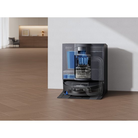 Ecovacs DEEBOT X12 OmniCyclone 0,25 L Noir
