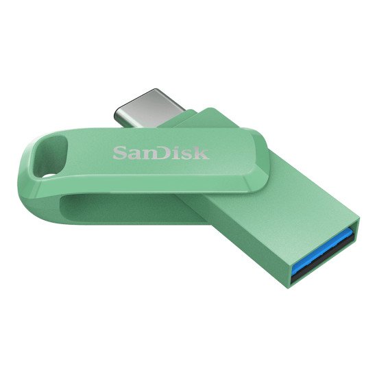 SanDisk Ultra Dual Drive Go lecteur USB flash 2 To USB Type-A / USB Type-C 3.2 Gen 1 (3.1 Gen 1) Vert
