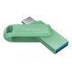 SanDisk Ultra Dual Drive Go lecteur USB flash 2 To USB Type-A / USB Type-C 3.2 Gen 1 (3.1 Gen 1) Vert