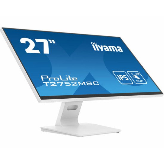 iiyama ProLite T2752MSC-W1 écran PC 68,6 cm (27") 1920 x 1080 pixels Full HD LED Écran tactile Noir