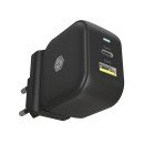 ICY BOX IB-PS106-PD Universel Noir Secteur Charge rapide Intérieure