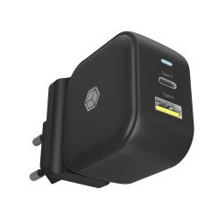 ICY BOX IB-PS106-PD Universel Noir Secteur Charge rapide Intérieure