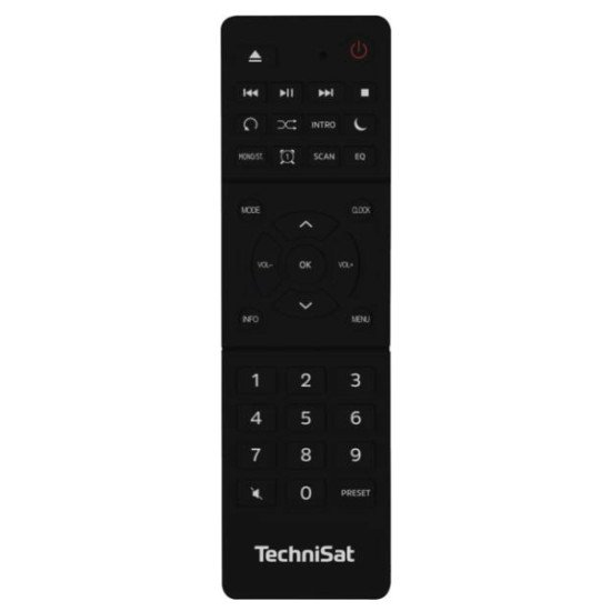 TechniSat DigitRadio 372 CD BT schwarz Portable Analogique et numérique Noir