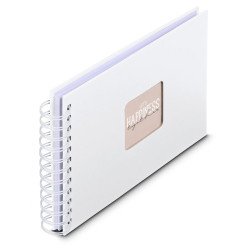 Hama 00009842 album photo et protège-page Blanc 50 feuilles 10 x 15 Reliure spiralée