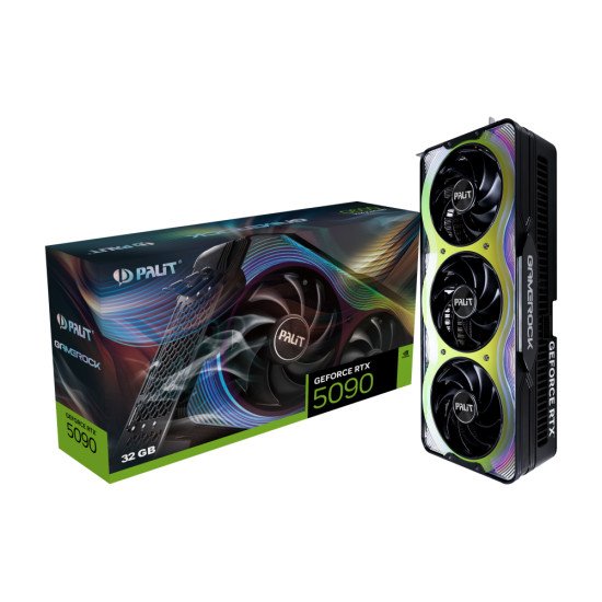 Palit GeForce RTX 5090 GameRock NVIDIA 32 Go GDDR7 Palit GeForce RTX 5090 GameRock NVIDIA 32 Go GDDR7