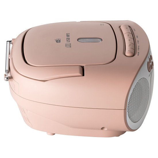 Reflexion RCR2260DAB Radio portable Blanc, Rose