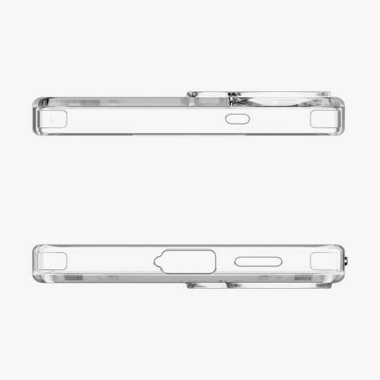 Spigen Ultra Hybrid S (Mag Fit) coque de protection pour téléphones portables 17 cm (6.7") Housse Transparent, Blanc
