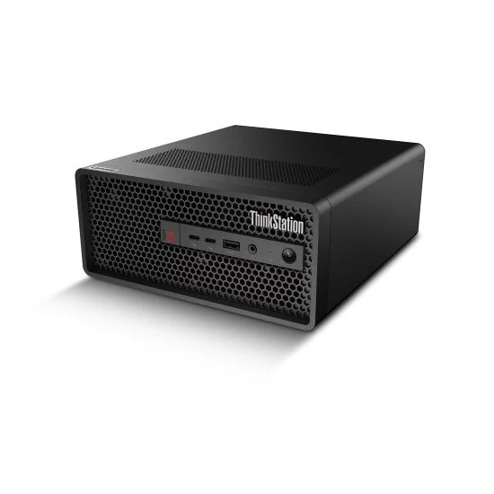 Lenovo ThinkStation P3 Ultra Intel® Core™ i7 i7-14700 16 Go DDR5-SDRAM 512 Go SSD NVIDIA Quadro T1000 Windows 11 Pro Mini Tower Station de travail Noir Lenovo ThinkStation P3 Ultra Intel® Core™ i7 i7-14700 16 Go DDR5-SDRAM 512 Go SSD NVIDIA Quadro T1000 Windows 11 Pro Mini Tower Station de travail Noir