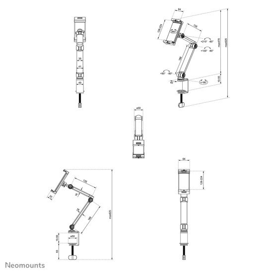 Neomounts by Newstar support pour tablette