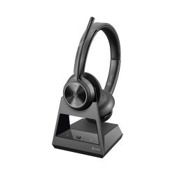 POLY Savi 7320 UC Casque Sans fil Arceau Bureau/Centre d'appels USB Type-C Socle de chargement Noir POLY Savi 7320 UC Casque Sans fil Arceau Bureau/Centre d'appels USB Type-C Socle de chargement Noir