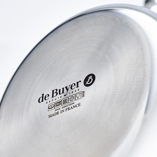 de Buyer 3736.24 poêle Sauteuse Rond