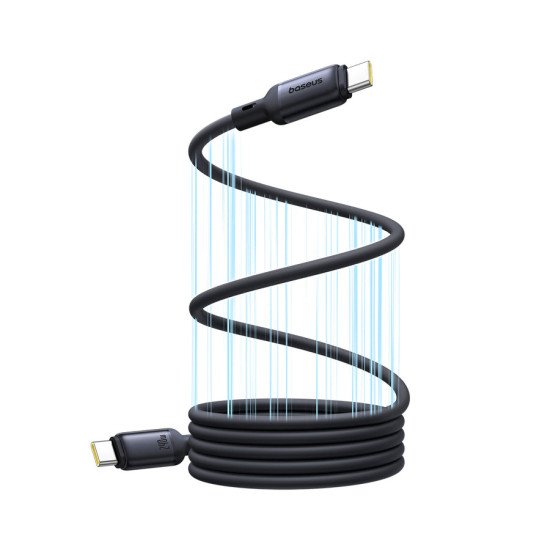 Baseus PicoGo câble USB 1 m USB C Noir