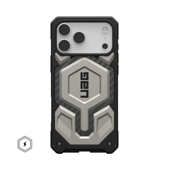 Urban Armor Gear Monarch Pro coque de protection pour téléphones portables 17,5 cm (6.9") Housse Titane