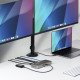 StarTech.com Station d'Accueil USB4, Double Sortie 4K Sans Pilote pour macOS et Windows, Station d'Accueil USB-C Universelle avec Chargeur d'Ordinateur Portable de 100W et 2,5GbE