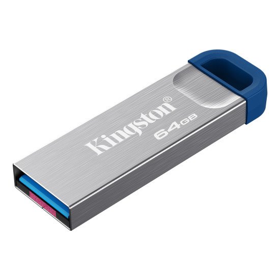 Kingston Technology DataTraveler 64 Go Kyson USB 3.2 Gen 1 en métal, jusqu'à 220 Mo/s