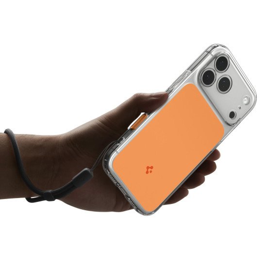 Spigen Ultra Hybrid T (MagFit) coque de protection pour téléphones portables 16 cm (6.3") Housse Transparent, Orange